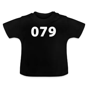 079 Zoetermeer Moerkapelle Benthuizen - T-shirt bio col rond Bébé - noir - Devant
