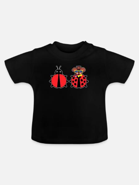 Bugs Bugfixing Debug Developer Computerfreak - Baby Bio-T-Shirt mit Rundhals - Schwarz
