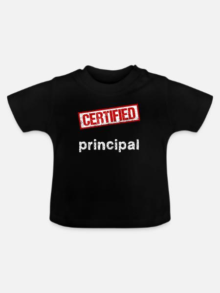 Manager - Baby Bio-T-Shirt mit Rundhals - Schwarz