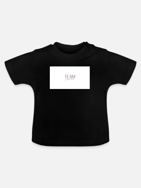 Team Conrad - Baby Bio-T-Shirt mit Rundhals - Schwarz