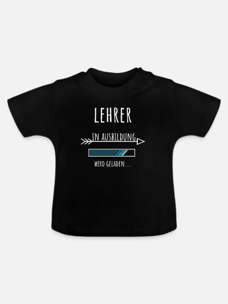 Lehramt Student Beruf Ausbildung Lehrer - Baby Bio-T-Shirt mit Rundhals - Schwarz