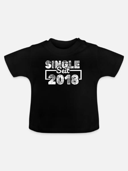 2018 2018 - Baby Bio-T-Shirt mit Rundhals - Schwarz