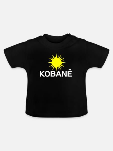 Koabne - Baby Bio-T-Shirt mit Rundhals - Schwarz