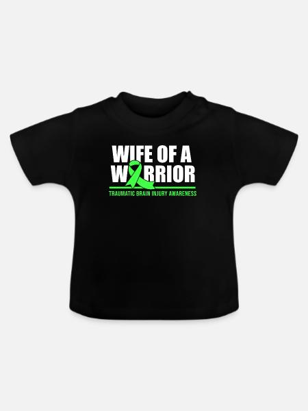 Autounfall Schädel-Hirn-Trauma Schädelhirntrauma - Baby Bio-T-Shirt mit Rundhals - Schwarz