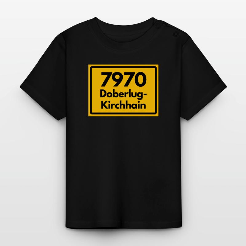 OLD POSTCODE ZIP CODE 7970 DOBERLUG KIRCHHAIN Baby Organic T-Shirt with Round Neck