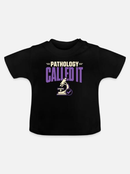 Pathologie-laborwoche, Diagnostik, - Baby Bio-T-Shirt mit Rundhals - Schwarz