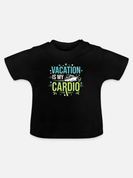 Kreuzfahrt-oma, Oma An Deck, - Baby Bio-T-Shirt mit Rundhals - Schwarz