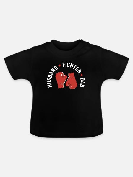 Krebs - Baby Bio-T-Shirt mit Rundhals - Schwarz