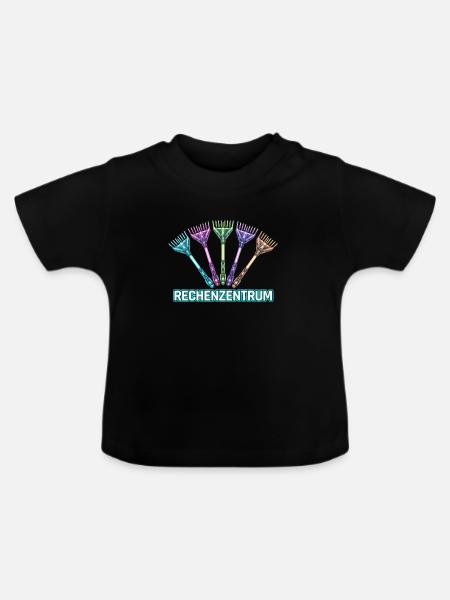 Leiter Vom Rechenzentrum Gartenarbeit Gärtner - Baby Bio-T-Shirt mit Rundhals - Schwarz