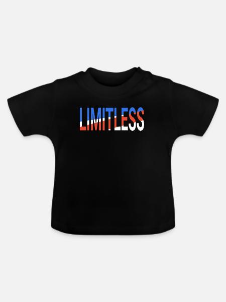 Grenzenlos - Baby Bio-T-Shirt mit Rundhals - Schwarz