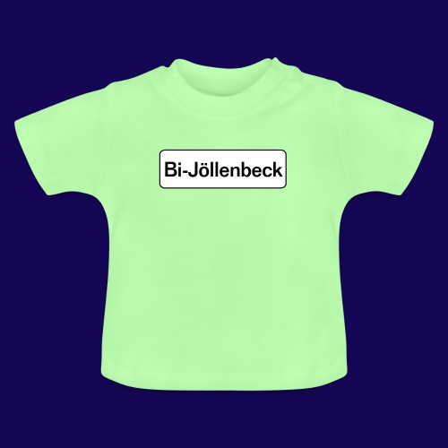 Bielefeld-Jöllenbeck Ortsschild für Bekenner - Baby Bio-T-Shirt mit Rundhals