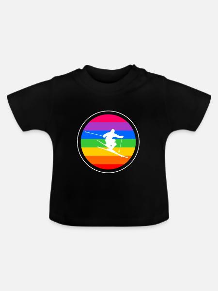 Freerider - Baby Bio-T-Shirt mit Rundhals - Schwarz