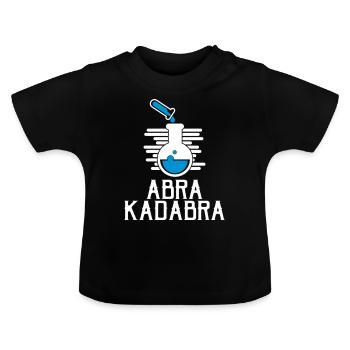 Sciences Abracadabra - Sciences - T-shirt bio col rond Bébé - noir - Devant
