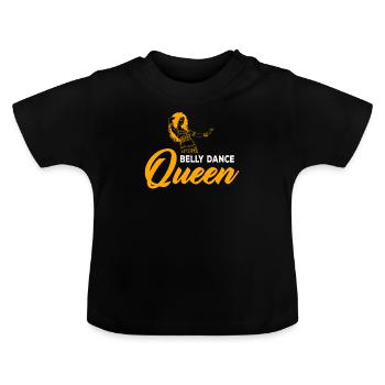 Danse danse danse Danse Oriental - T-shirt bio col rond Bébé - noir - Devant