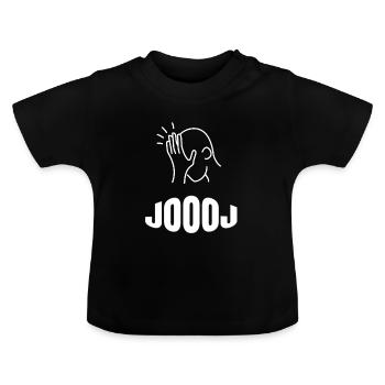 Balkan Joj - T-shirt bio col rond Bébé - noir - Devant
