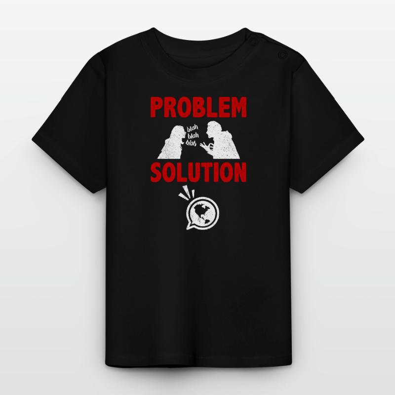 Language Learning Language Problem Solution Baby Organic T-Shirt with Round Neck