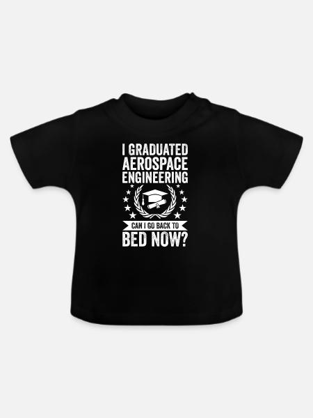Ich Habe Software Engineering Abgeschlossen - Baby Bio-T-Shirt mit Rundhals - Schwarz