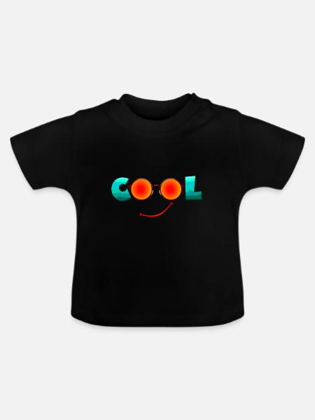 Kühl - Baby Bio-T-Shirt mit Rundhals - Schwarz