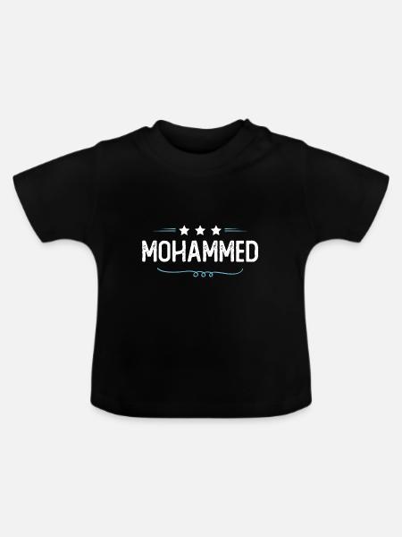 Mohammed - Baby Bio-T-Shirt mit Rundhals - Schwarz