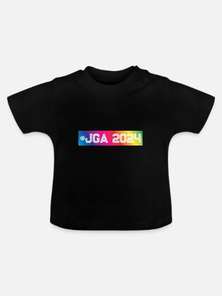 Jga 2024 Bunt - Baby Bio-T-Shirt mit Rundhals - Schwarz