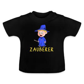 Magiciens - Magiciens - T-shirt bio col rond Bébé - noir - Devant