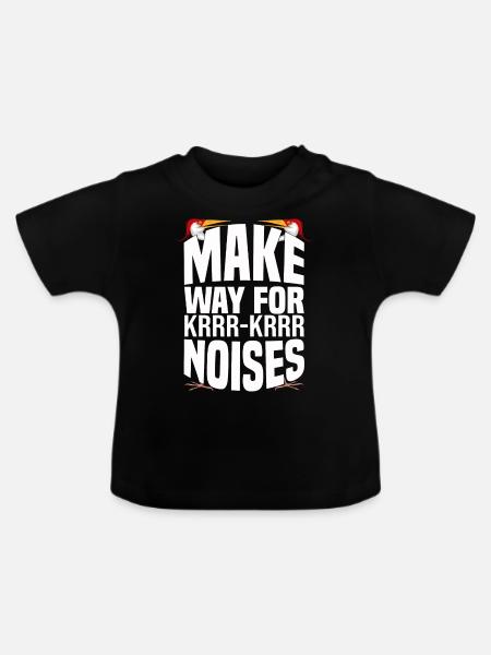 Kanadischer Kranich - Baby Bio-T-Shirt mit Rundhals - Schwarz