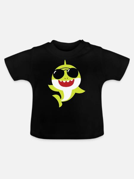 Design ohne Titel 4 - Baby Bio-T-Shirt mit Rundhals - Schwarz