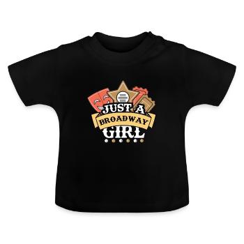Théâtre - T-shirt bio col rond Bébé - noir - Devant