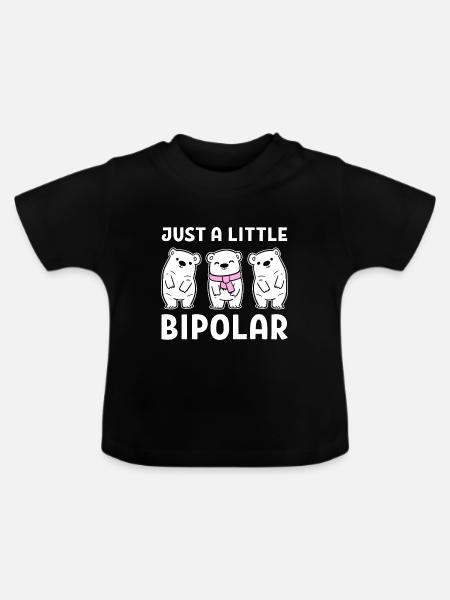 Wildtiertier Zoologe - Baby Bio-T-Shirt mit Rundhals - Schwarz
