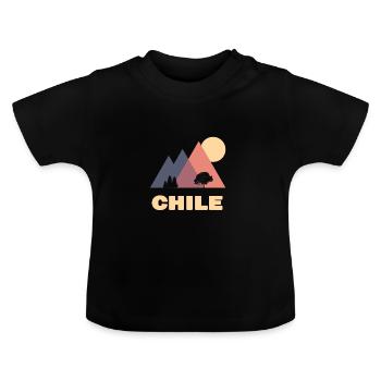 Chili - T-shirt bio col rond Bébé - noir - Devant
