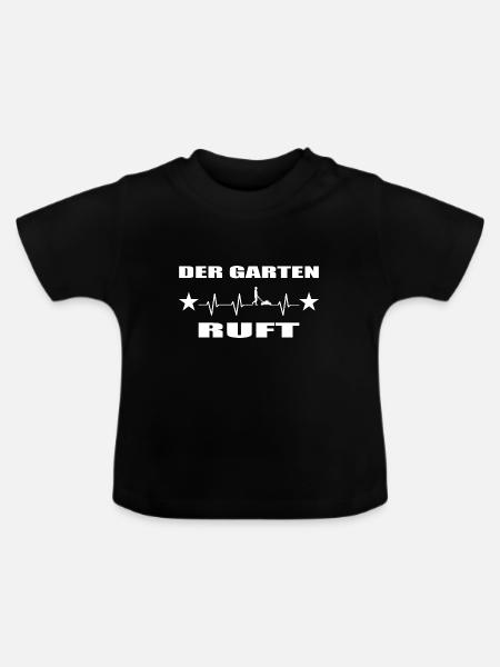 Garten - Baby Bio-T-Shirt mit Rundhals - Schwarz