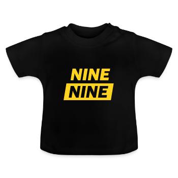 Brooklyn neuf neuf B99 NYPD - T-shirt bio col rond Bébé - noir - Devant