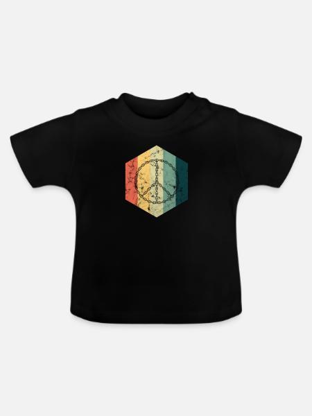 Biologie scientifique biologiste ADN - T-shirt bio col rond Bébé - noir