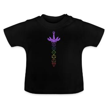 RPG Rpg Board Game Game Board Gift - Baby Organic T-Shirt with Round Neck - black - Front