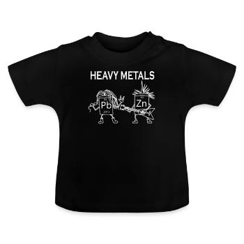 Chemistry Chemist Science Student Gift - Baby Organic T-Shirt with Round Neck - black - Front