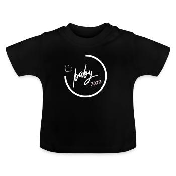 Baby 2023 - T-shirt bio col rond Bébé - noir - Devant
