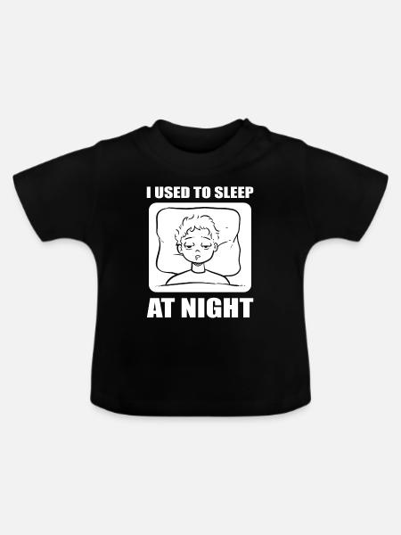 Teamnachtschicht Sicherheitsbeamter - Baby Bio-T-Shirt mit Rundhals - Schwarz