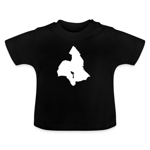 Jämtland vit - Ekologisk T-shirt med rund hals baby