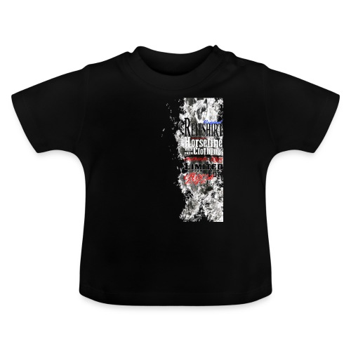 Limited Edition Reit Shirt Pferde Reiten - Baby Bio-T-Shirt mit Rundhals