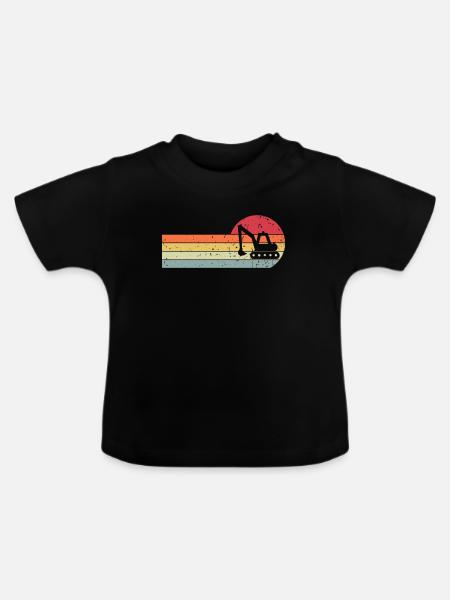 Bagger - Baby Bio-T-Shirt mit Rundhals - Schwarz