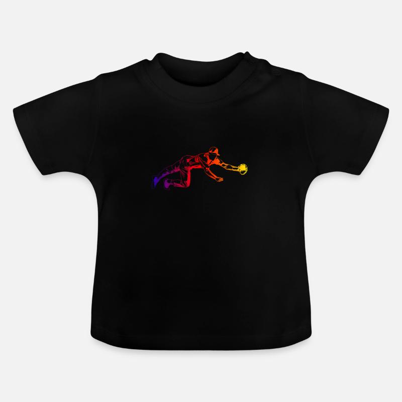Attrapeur - T-shirt bio col rond Bébé - noir