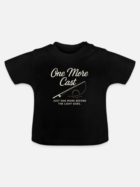 Ein Letzter Wurf Vor Sonnenuntergang - Baby Bio-T-Shirt mit Rundhals - Schwarz