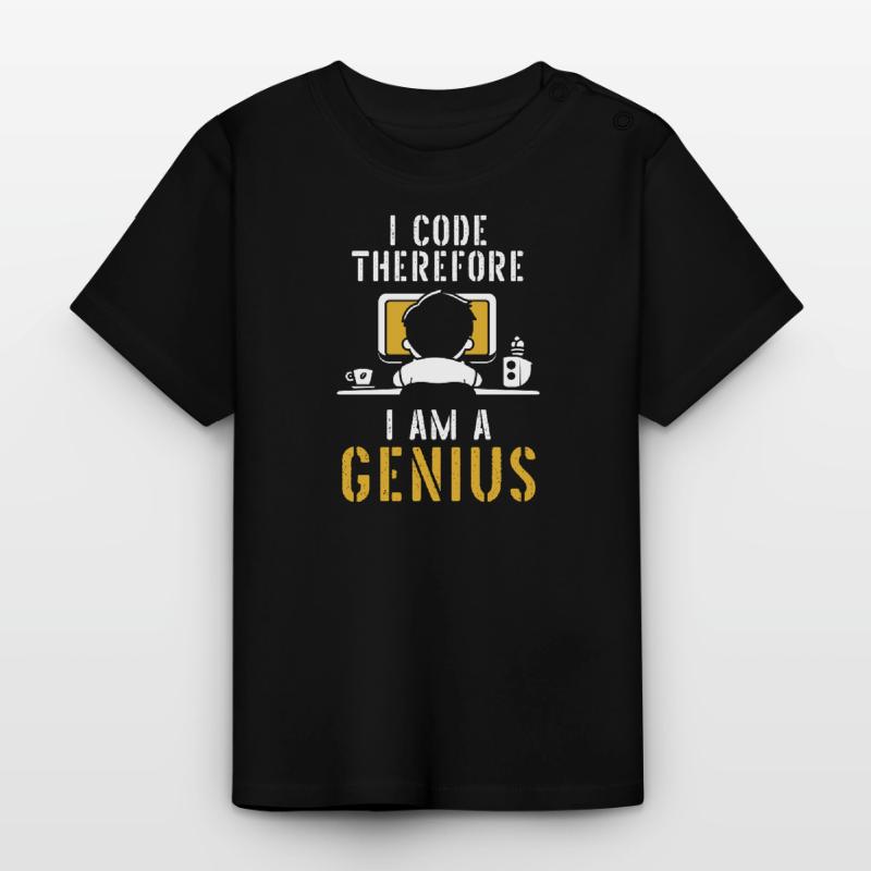 Programmierer Coder Software Entwickler Baby Bio-T-Shirt mit Rundhals