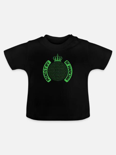 Programmierer Coder Software Entwickler - Baby Bio-T-Shirt mit Rundhals - Schwarz