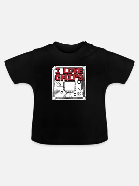Programmierer Coder Software Entwickler - Baby Bio-T-Shirt mit Rundhals - Schwarz