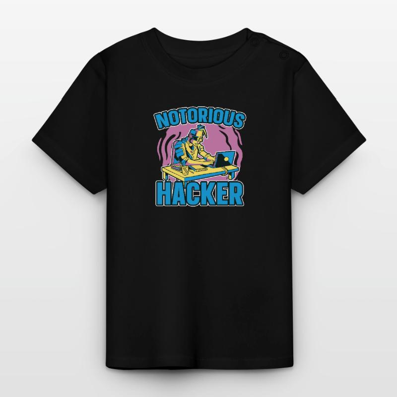 Programmeur Coder Développeur de logiciels T-shirt bio col rond Bébé