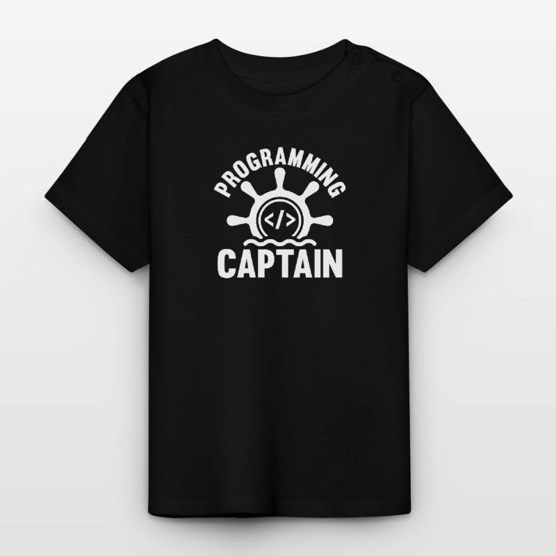 Programmeur Coder Développeur de logiciels T-shirt bio col rond Bébé