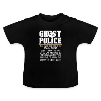 Halloween - Baby Organic T-Shirt with Round Neck - black - Front