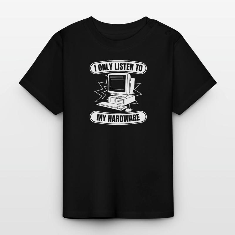 Entwickler Coder Programmierer Hardware Baby Bio-T-Shirt mit Rundhals