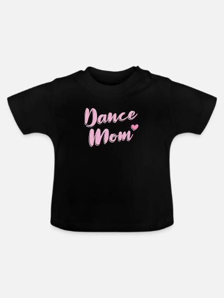 Mom Mutter Mutter - Baby Bio-T-Shirt mit Rundhals - Schwarz